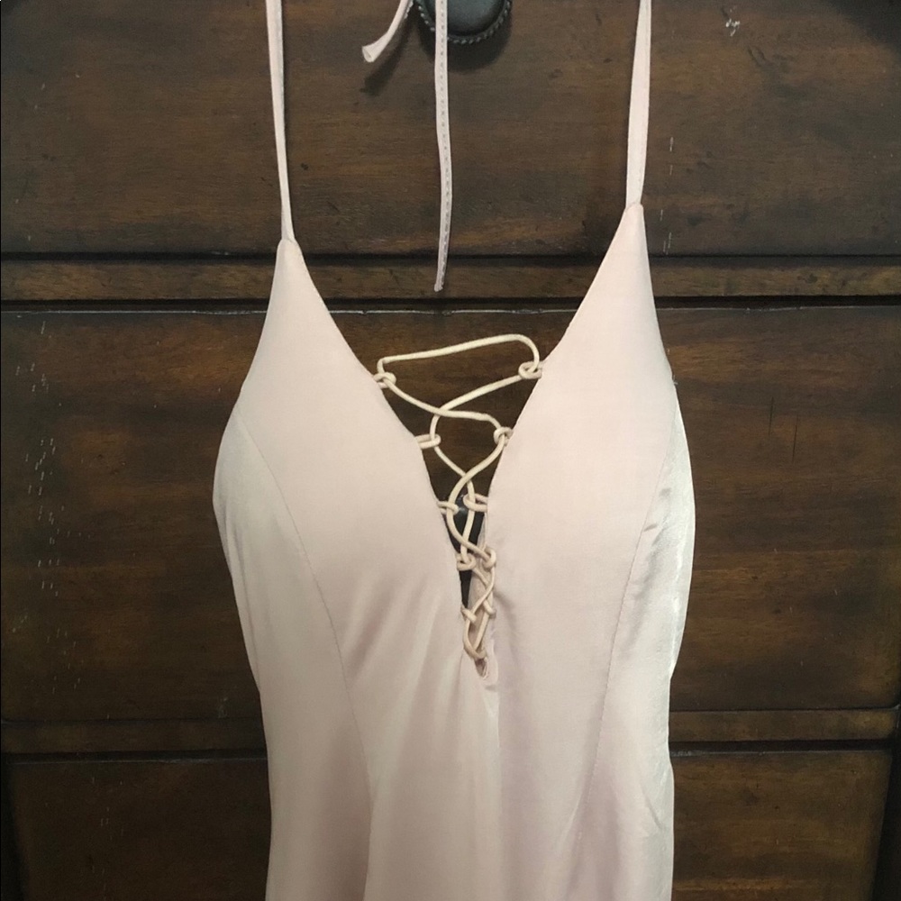 Blush cocktail dress, never worn
